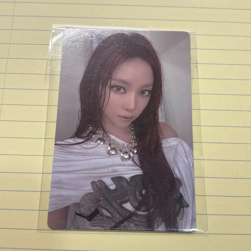 [BUNJANG] Narin Miyau Double Black Shop Fansign Event Lucky Draw Photocard / 미야오 나린 더블랙샵 팬싸 팬사인회 응모 포카 미공포 특전 포토카드