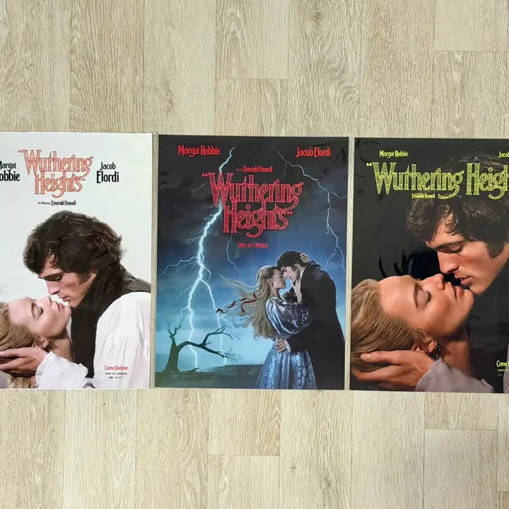 [BUNJANG] Wuthering Heights Poster 3 Types Bundle Set / <폭풍의 언덕> 포스터 3종 일괄