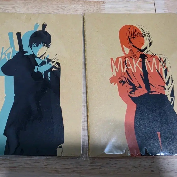 [BUNJANG] Chainsaw Man Makima/Aki Binding Note Bundle Set / 체인소맨 마키마/아키 바운딩노트