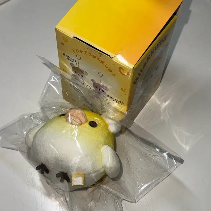 [BUNJANG] San-X Kiiroitori Hotcake Plush Charm / 산엑스 키이로이토리 핫케이크 인형 키링 캐릭터
