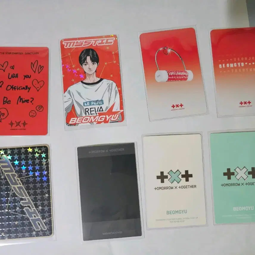 [BUNJANG] TXT Beomgyu Photocard Bundle (Memories, Love Sickness, Sanctuary, Membership) / 투바투 미스틱 범규 포토카드 일괄 메모리즈,러브랭귀지,생츄어리,멤버십