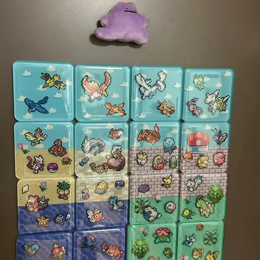 [BUNJANG] Pokemon Jamsil Pop-Up Magnet Bundle Set / 포켓몬 잠실팝업 마그넷 일괄판매