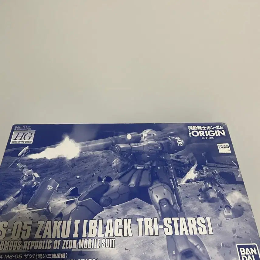 [BUNJANG] Bandai HG Origin Black Tri-Stars Zaku I / 반다이 건담 hg 디오리진 검은삼연성 자쿠 1