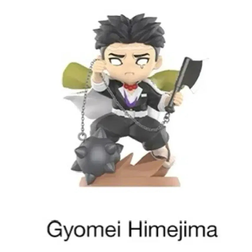 [BUNJANG] Popmart Demon Slayer Gyomei Himejima Figure / 팝마트 귀멸의 칼날 입지 - 교메이