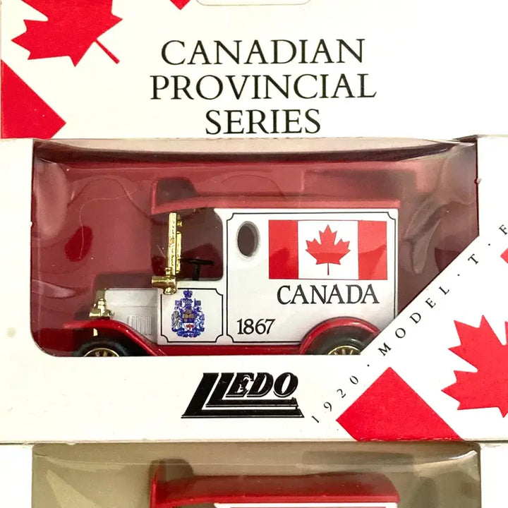 [BUNJANG] 1988 Lledo Diecast Model Set - 13pc Canadian Provincial Series 1920 Ford Model T Van / 1988년 영국 빈티지 Lledo 다이캐스트 미니카 13종 세트