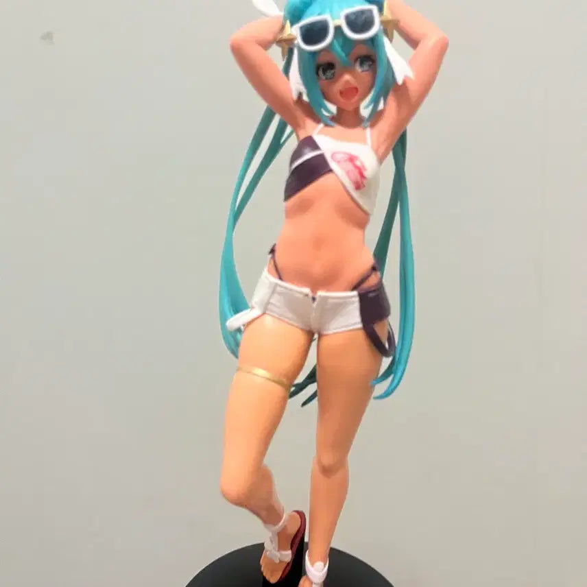 [BUNJANG] Hatsune Miku 2023 Racing Miku Tropical Ver. Figure / 하츠네 미쿠 2023 레이싱 미쿠 트로피칼 피규어
