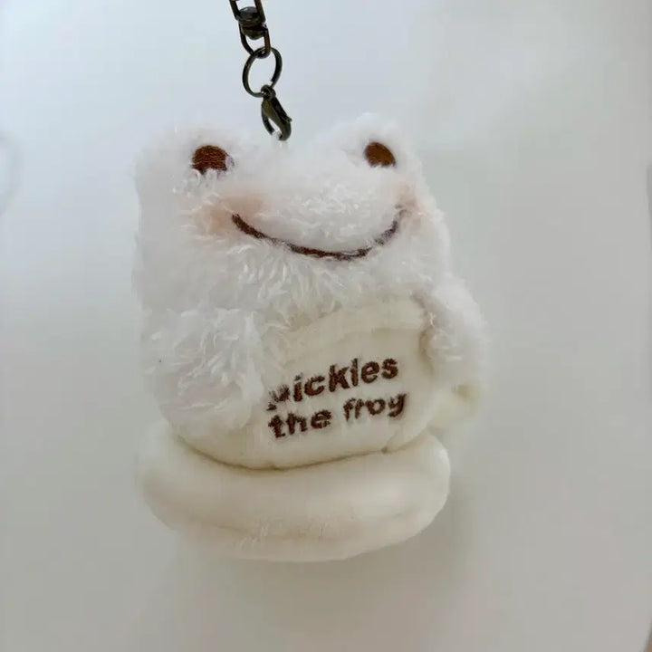 [BUNJANG] Pickles The Frog Plush Keyring / 피클스 더 프로그 인형 키링