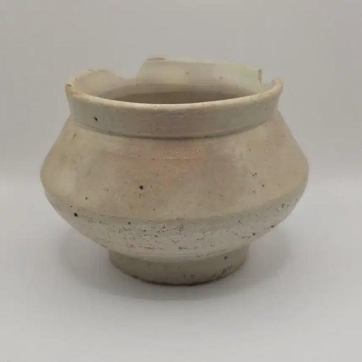 [BUNJANG] Authentic Late Joseon Dynasty White Porcelain Jar / 진품 조선후기 백자호 골동품