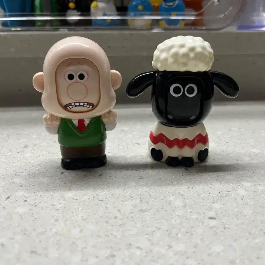 [BUNJANG] Wallace &amp; Gromit Face Change Figure Set / 월레스와 그로밋 두개 일괄