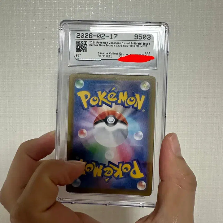 [BUNJANG] CGC 10 Eevee Heroes V RR (Japanese) / [CGC10] 에브이v rr 이브이 히어로즈 (일판)