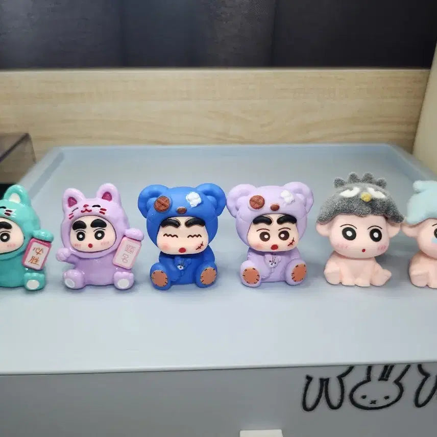 [BUNJANG] Crayon Shin-chan Character Figure Set (6 Types) / 짱구 피규어