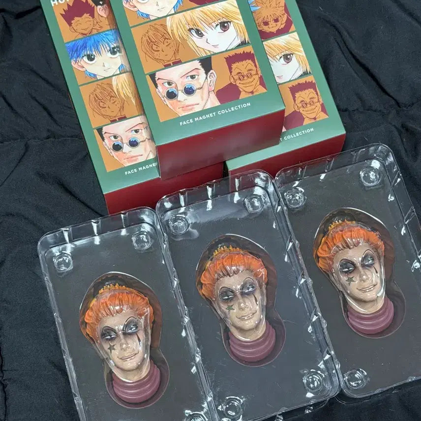 [BUNJANG] Hunter x Hunter Hisoka Face Magnet / Rofj 헌터헌터 페이스 히소카 마그넷