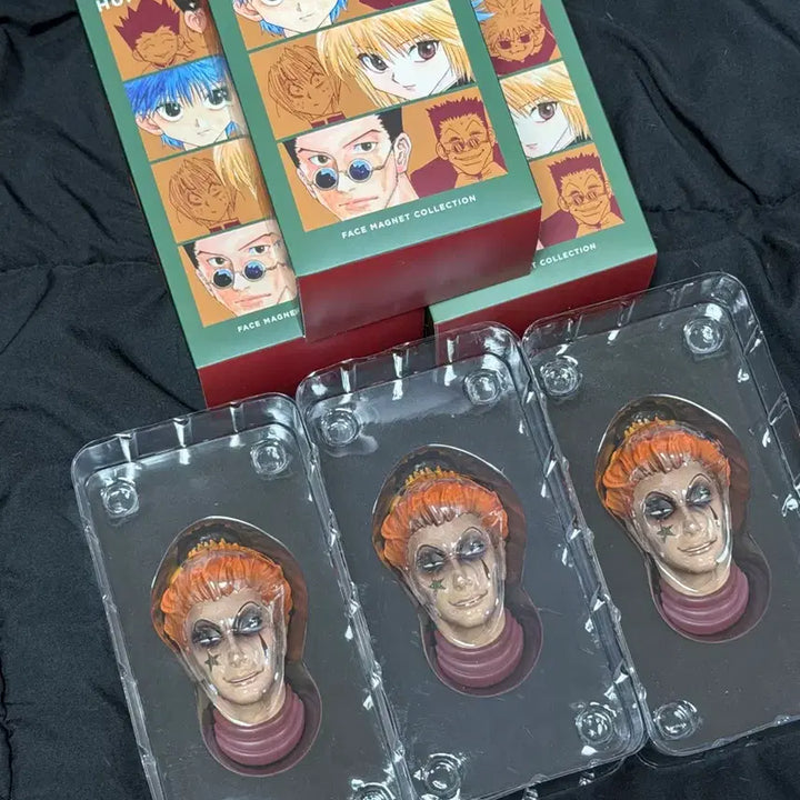[BUNJANG] Hunter x Hunter Hisoka Face Magnet / Rofj 헌터헌터 페이스 히소카 마그넷