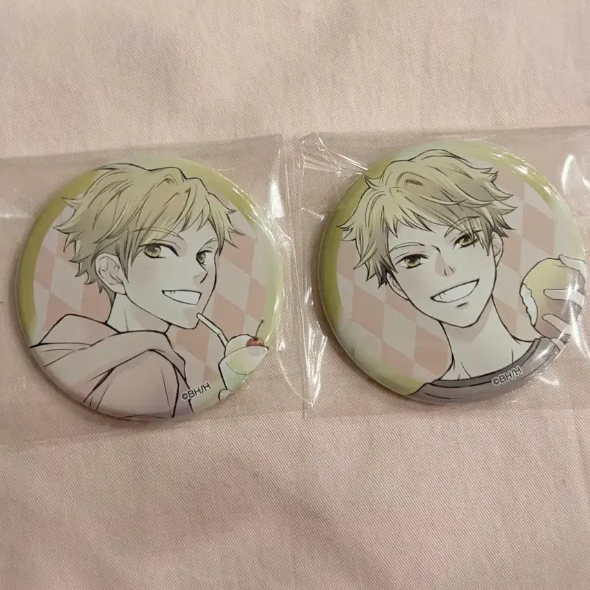 [BUNJANG] Ouran High School Host Club Hikaru Kaoru Can Badge / 오란고교 호스트부 사교클럽 히카루 카오루 캔뱃지