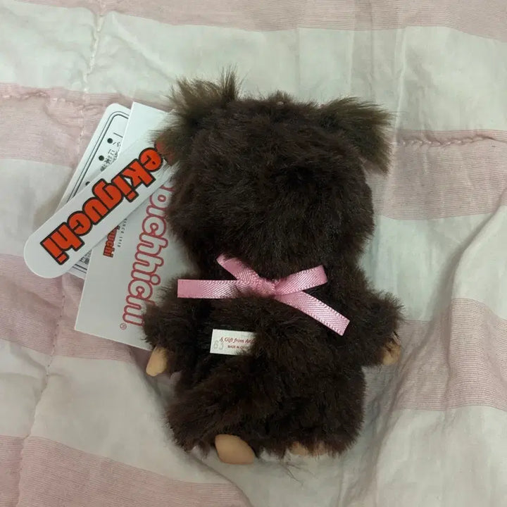 [BUNJANG] Monchhichi Bebichhichi Girl Keychain / 몬치치 베비치치 여아 키링
