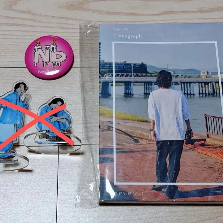 [BUNJANG] Nobel Bright Badge &amp; Shojiro Photobook / 노벨브라이트 오키소지로 포토북