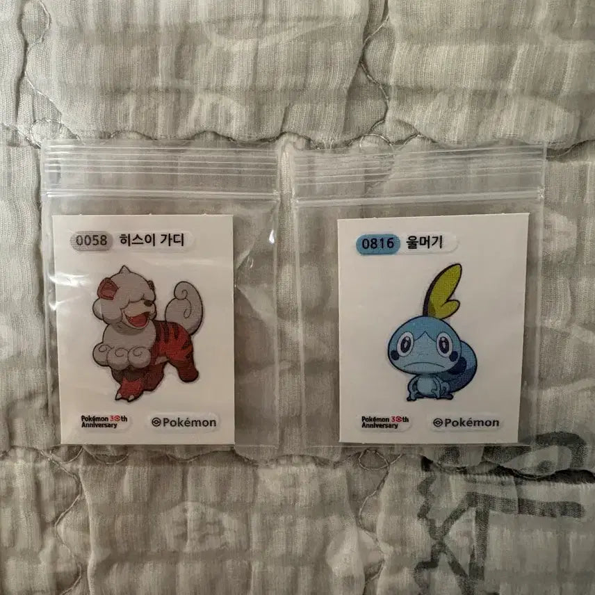 [BUNJANG] Pokemon 30th Anniversary Stickers / 포켓몬 30주년 띠부씰 판매 &amp; 교환