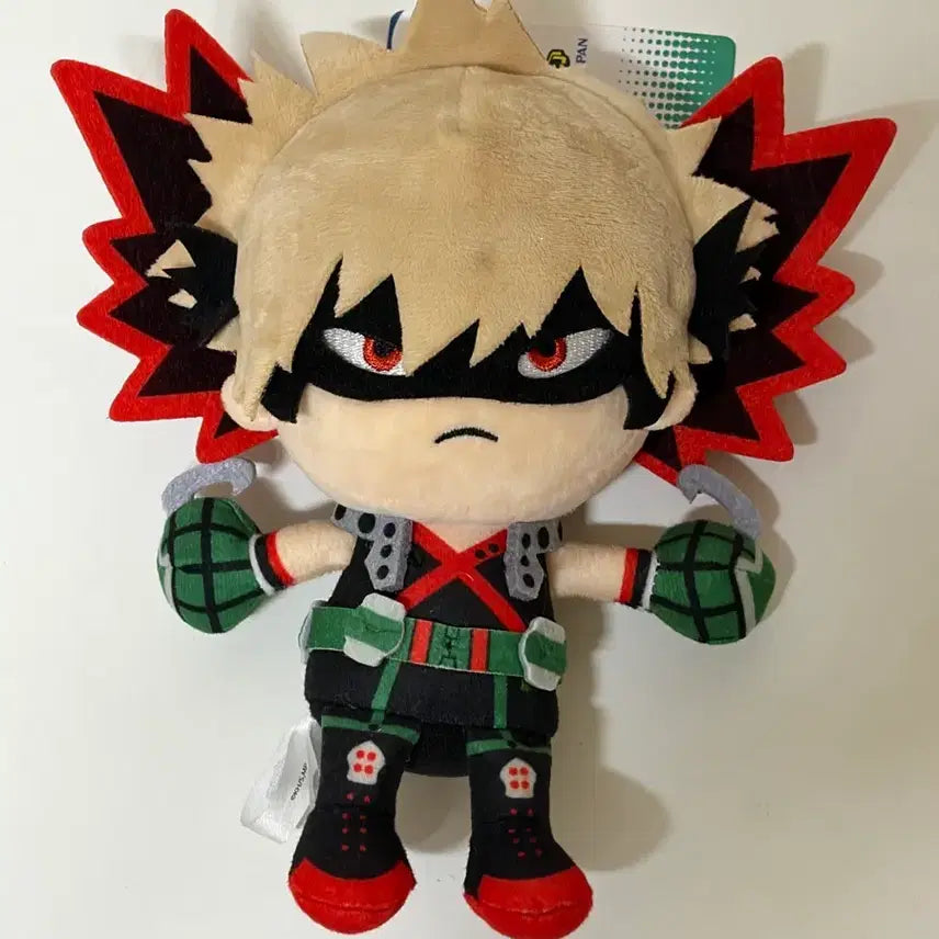 [BUNJANG] USJ Katsuki Bakugo Plush / USJ 유니버셜 스튜디오 바쿠고 카츠키 인형 판매합니다