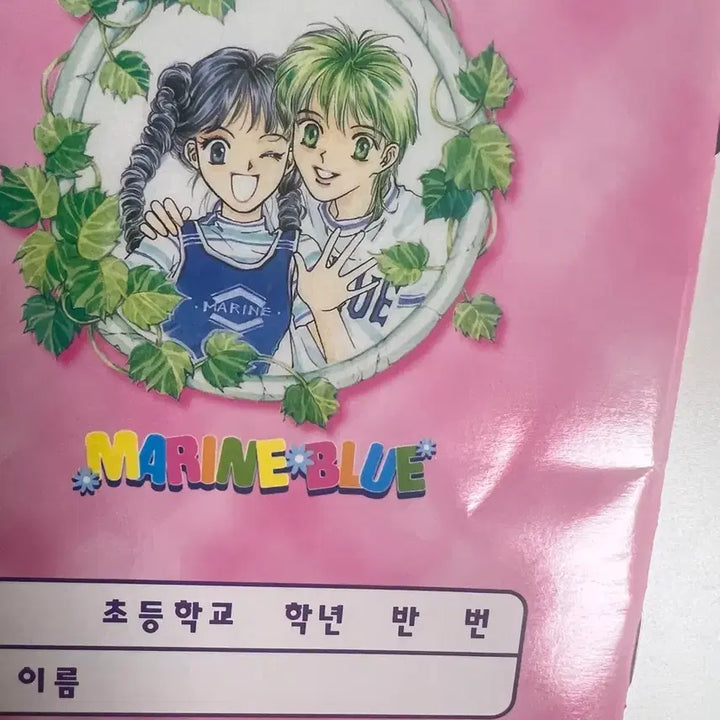 [BUNJANG] Classic Stationery Marine Blue Piggy Bank Notebook / 고전문구 마린블루 용돈기입장 수첩