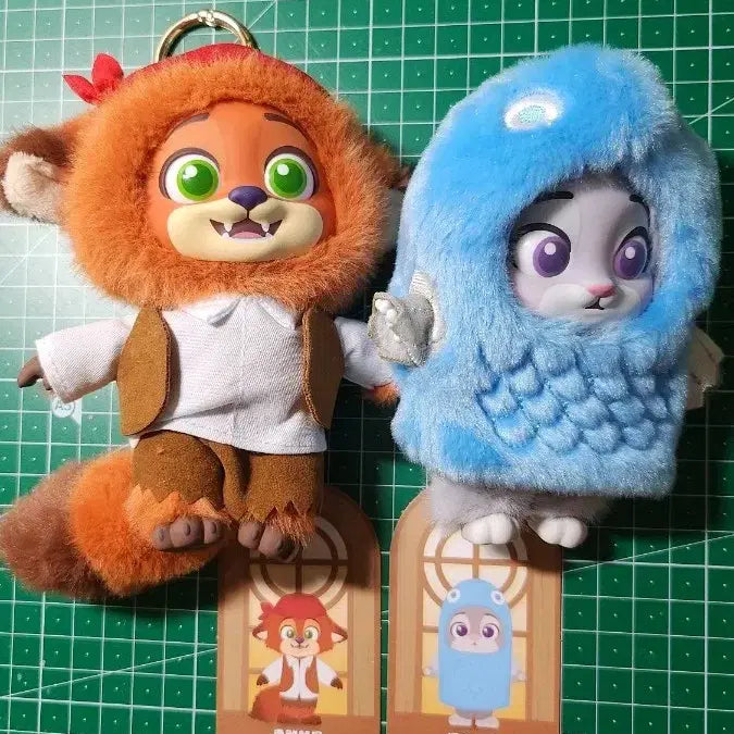 [BUNJANG] Zootopia Nick and Judy Figures Bundle Set / 주토피아 인형 닉 인형 주디 인형 탑토이 인형 주토피아 일괄
