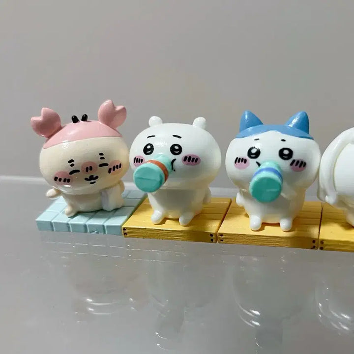 [BUNJANG] Chiikawa Bath Bomb Figure Bundle Set / 치이카와 배스밤 피규어 5종 일괄 판매