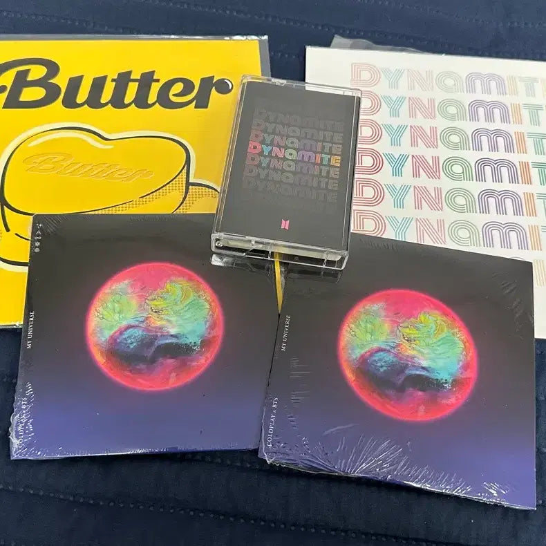 [BUNJANG] BTS Butter, Dynamite, My Universe Vinyl &amp; Cassette Bundle Set / 방탄소년단 앨범 양도