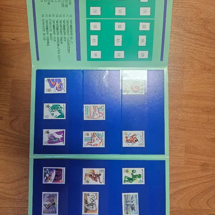 [BUNJANG] 1988 Seoul Olympics Commemorative Postage Stamp Booklet / &