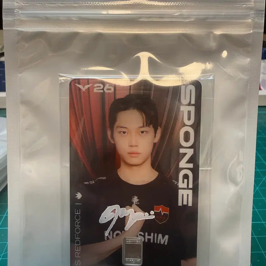[BUNJANG] LCK SILVER SPONGE Autograph Photocard / LCK SILVER SPONGE Autograph 롤 싸인카드