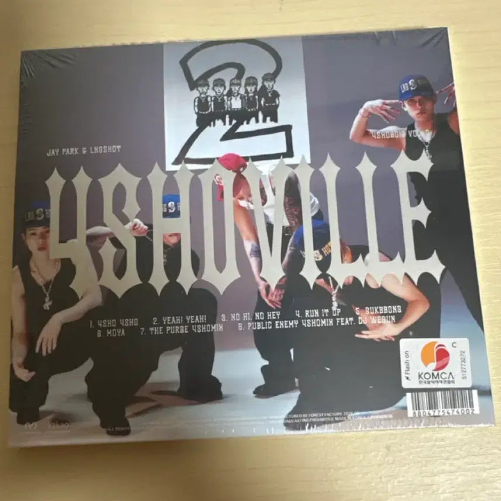 [BUNJANG] LONCSHOT Mixtape Vol. 2 Poshoville Album (Sealed) / 롱샷 믹테2 포쇼빌 미개봉 네고 가능