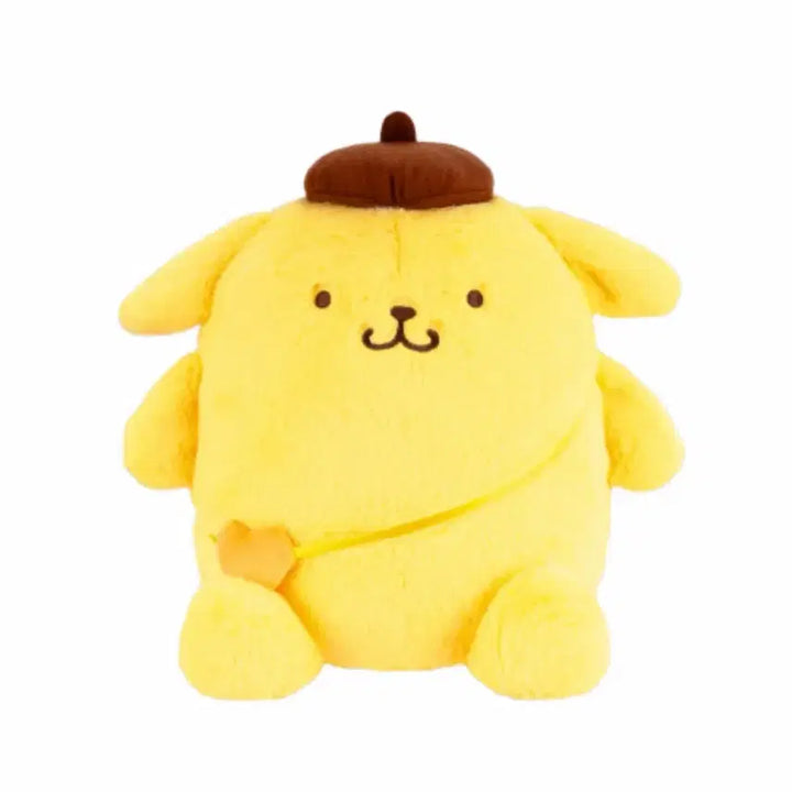 [BUNJANG] Sanrio Pompompurin Heart Pochette Doll BIG Type / 산리오 폼폼푸린 하트 포쉐트 인형 BIG 타입 에이코 정품