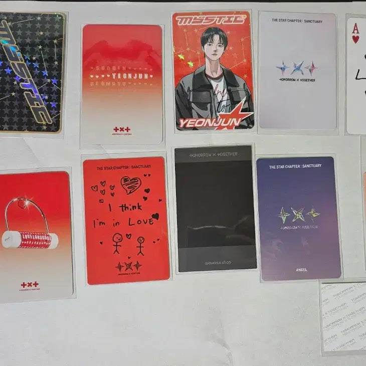 [BUNJANG] TXT Yeonjun Photocard Bundle (Love Language, Memories, Sanctuary, Membership, etc.) / 투바투 연준 포토카드 일괄 러브랭귀지,메모리즈,생츄어리 앨포 멤버십 등등