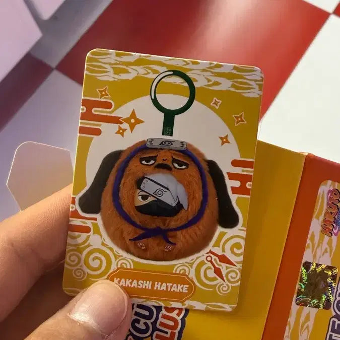 [BUNJANG] EAKI Kakashi Round Keychain / EAKI 동글 키링 카카시