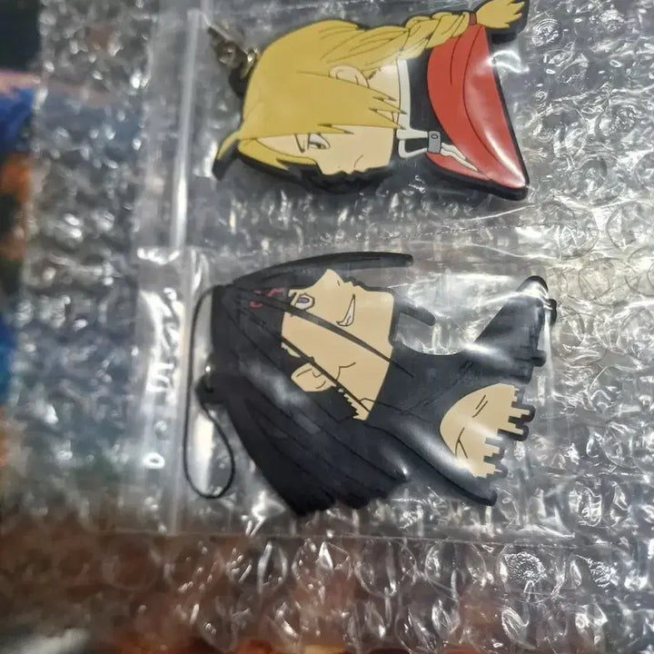[BUNJANG] Fullmetal Alchemist Rubber Strap Set / 강철의 연금술사 러버스트랩 세트