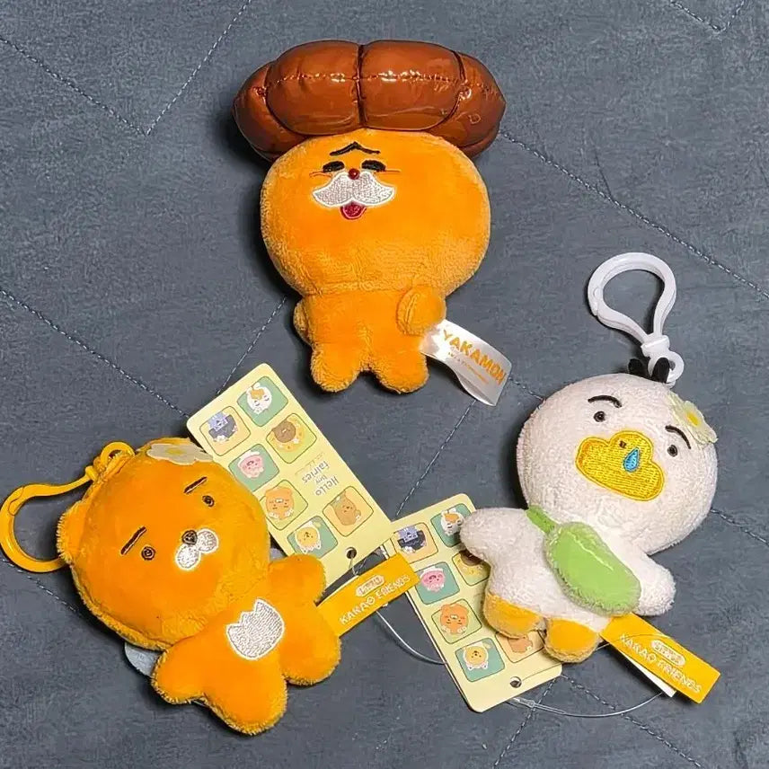 [BUNJANG] Bakamon, Ryan, Tube Prize Doll Bundle / 뽑기 인형 (바카몬, 라이언, 튜브)