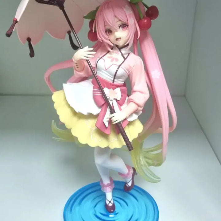 [BUNJANG] Taito Sakura Miku Cherry Blossom Dress Ver. Another Color Figure / 하츠네 미쿠 사쿠라 미쿠 타이토 벚꽃 드레스 Ver. 어나더 컬러