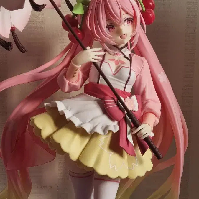 [BUNJANG] Taito Sakura Miku Cherry Blossom Dress Ver. Another Color Figure / 하츠네 미쿠 사쿠라 미쿠 타이토 벚꽃 드레스 Ver. 어나더 컬러