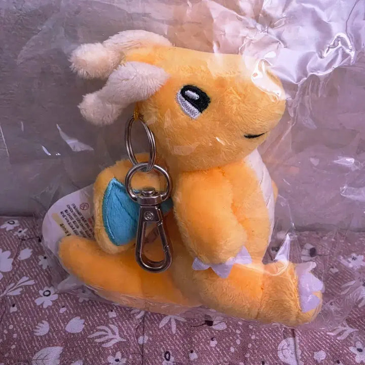 [BUNJANG] Dragonite Plush Keychain / 망나뇽 인형 키링 포켓몬 드래곤 용