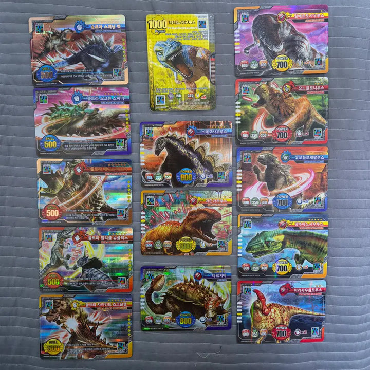 [BUNJANG] Dino King Cards (56 Cards) / 공룡왕카드 56장