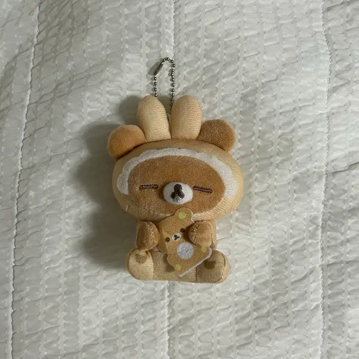 [BUNJANG] Baby Rilakkuma Plush Keychain Sleeping Sweet Potato / 베이비 리락쿠마 인형키링 잠자는 애기 코구마
