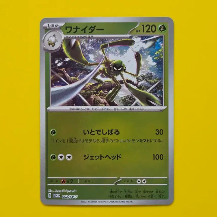 [BUNJANG] Pokemon Card 2023 Wanider Promo 002/SV-P / 포켓몬카드 2023 와나이더 프로모 002/SV-P