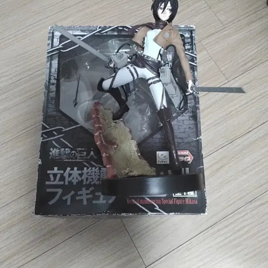 [BUNJANG] Attack on Titan Mikasa Arise: Vertical Maneuvering Equipment Special Edition Figure / 진격의 거인 미카사 후류 입체기동스페셜 피규어 판매합니다
