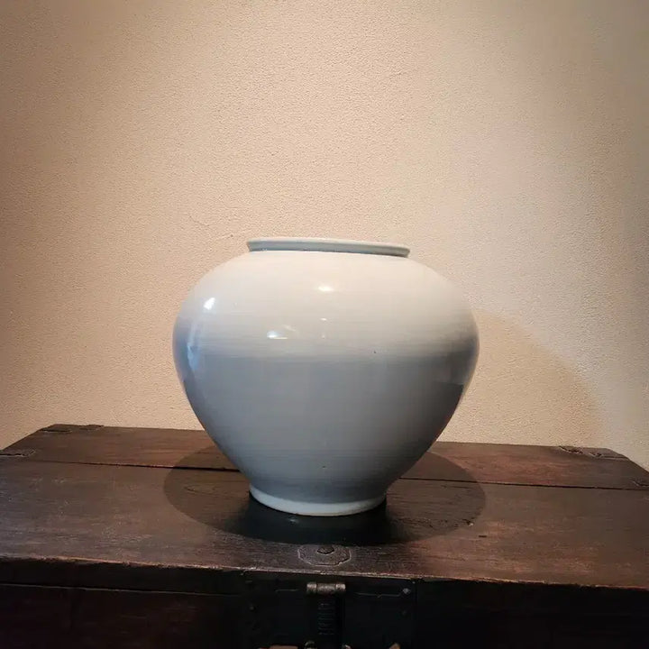[BUNJANG] Koam Kim Heung-bok Celadon Moon Jar / [장작가마] 고암 김흥복 작가의 순백자 달항아리
