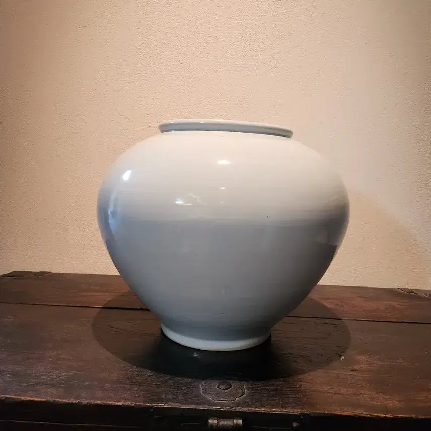 [BUNJANG] Koam Kim Heung-bok Celadon Moon Jar / [장작가마] 고암 김흥복 작가의 순백자 달항아리