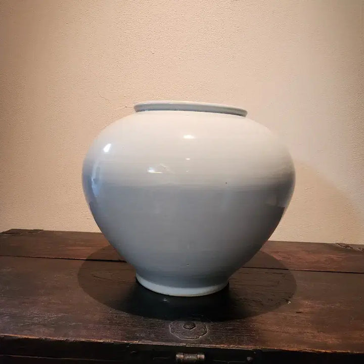 [BUNJANG] Koam Kim Heung-bok Celadon Moon Jar / [장작가마] 고암 김흥복 작가의 순백자 달항아리