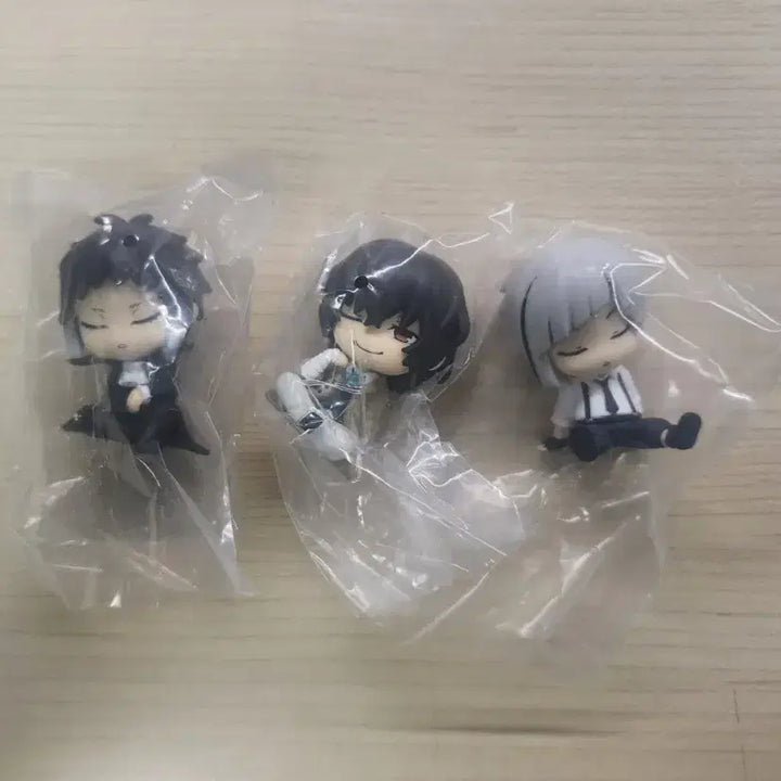 [BUNJANG] Bungo Stray Dogs Shoulder Bump Dazai, Akutagawa, Atsushi Bundle Set Figures / 문스독 어깨쿵 다자이, 아쿠타가와, 아츠시 일괄 판매합니다!