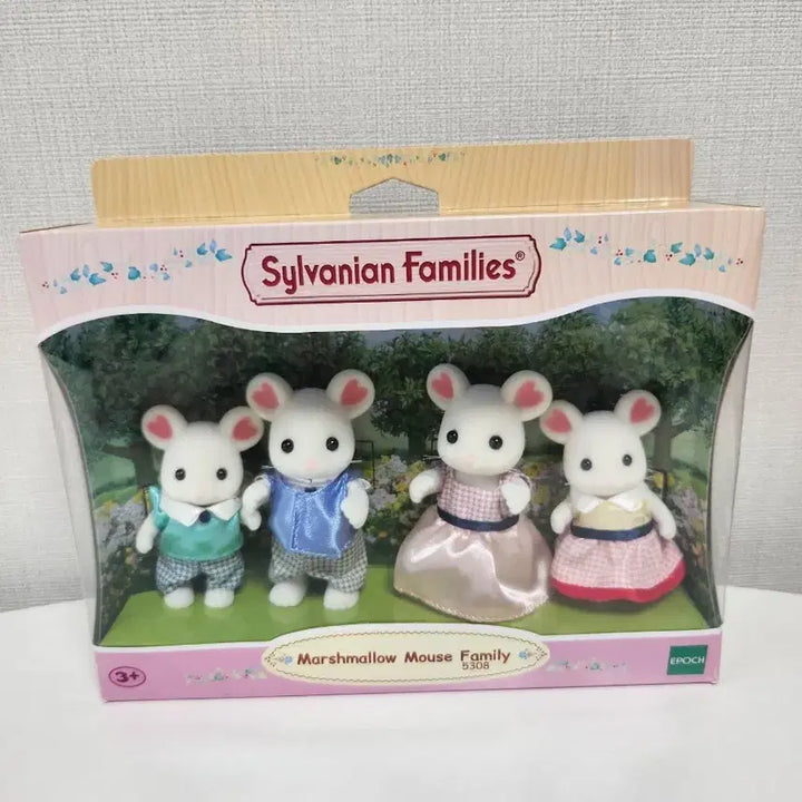 [BUNJANG] Sylvanian Families Marshmallow Mouse Family (Sealed) / (미개봉) 실바니안 마시멜로우 마우스