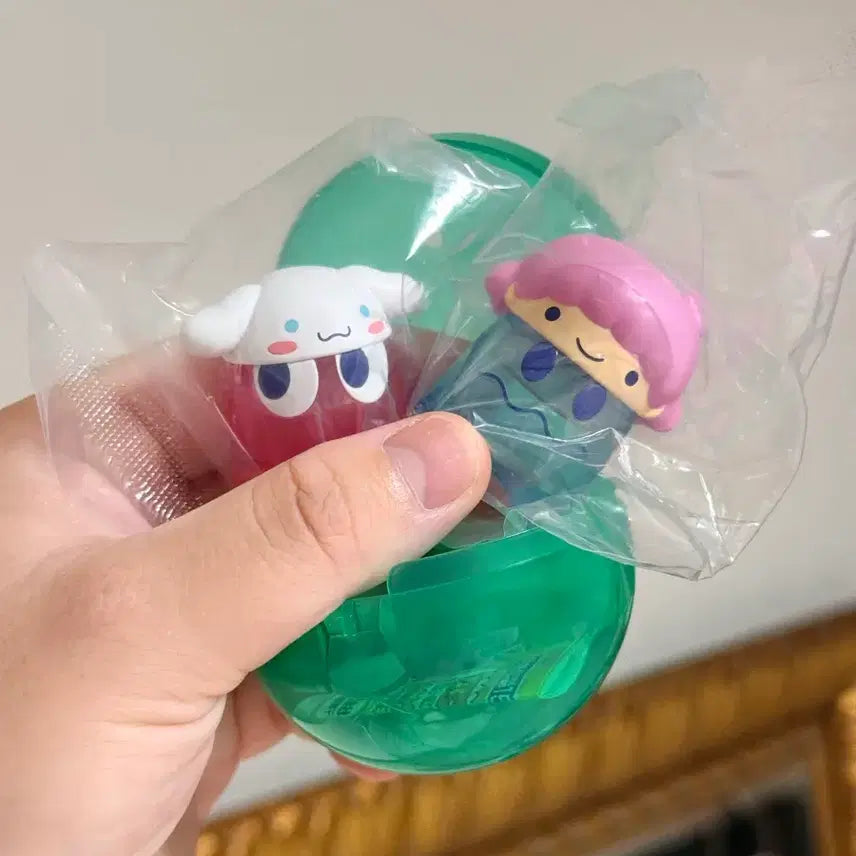 [BUNJANG] Cinnamoroll, Lala, Pac-Man Gacha Figure Bundle Set / 시나모롤 라라 팩맨 가챠 일괄