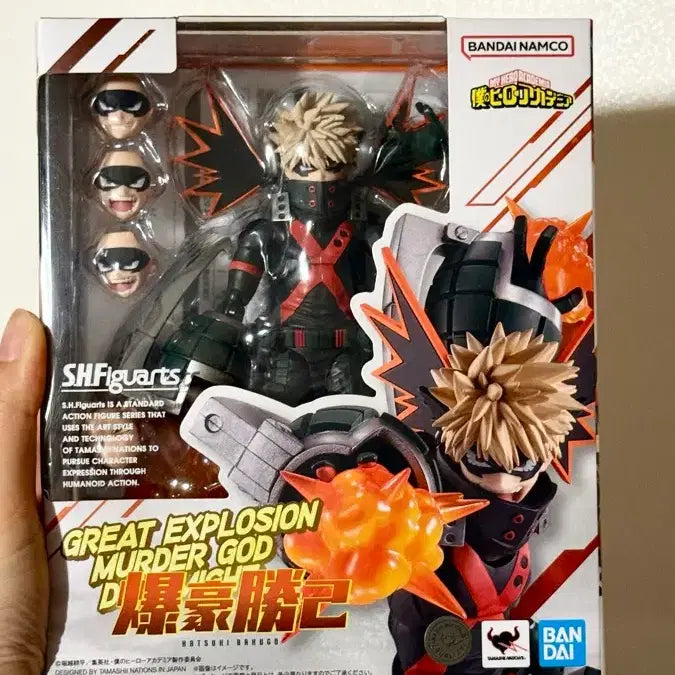 [BUNJANG] Bandai SHF Katsuki Bakugo Figure / 반다이 shf 바쿠고 카츠키 피규어