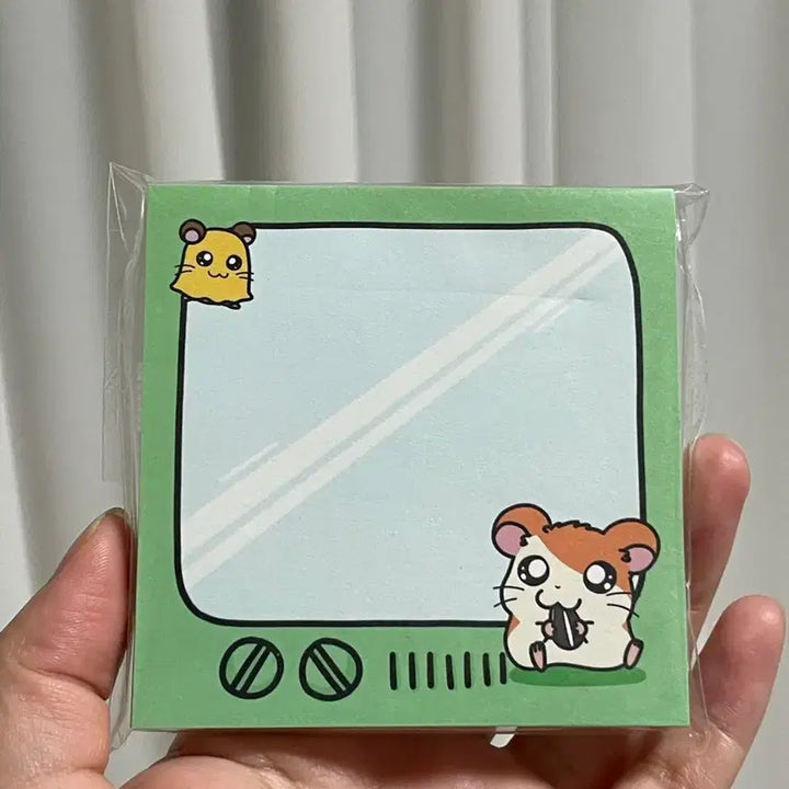 [BUNJANG] Hammy TV Memo Pad (떡메) / 햄토리 티비 메모지(떡메)