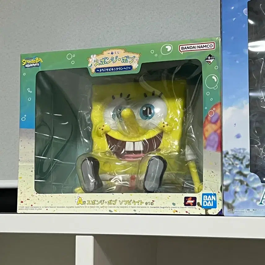 [BUNJANG] Ichiban Kuji SpongeBob A Prize Mood Lamp (Sealed) / 제일복권 스폰지밥 a상 미개봉